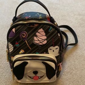Betsy Johnson Halloween Vampire Dog Backpack purse!!